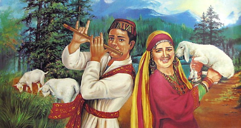 Himachali Art Paintings