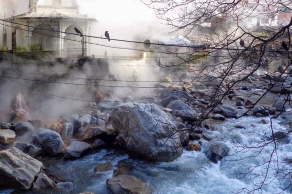 Relax in the Natural Hot Springs