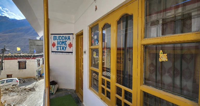 Buddha homestay in Kaza